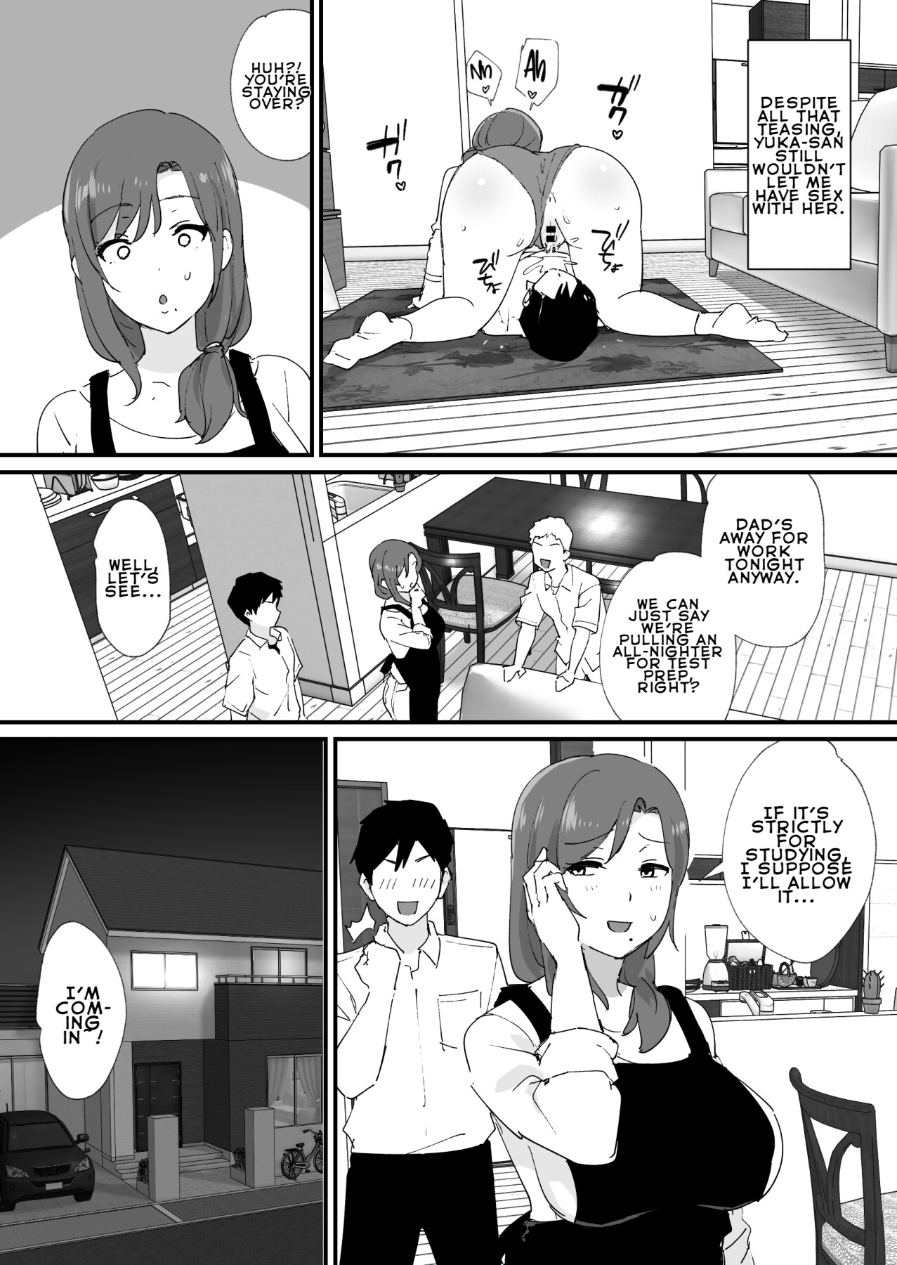 Hentai Manga Comic-The Time I Matched With My Admired Friend's Mom-Read-38